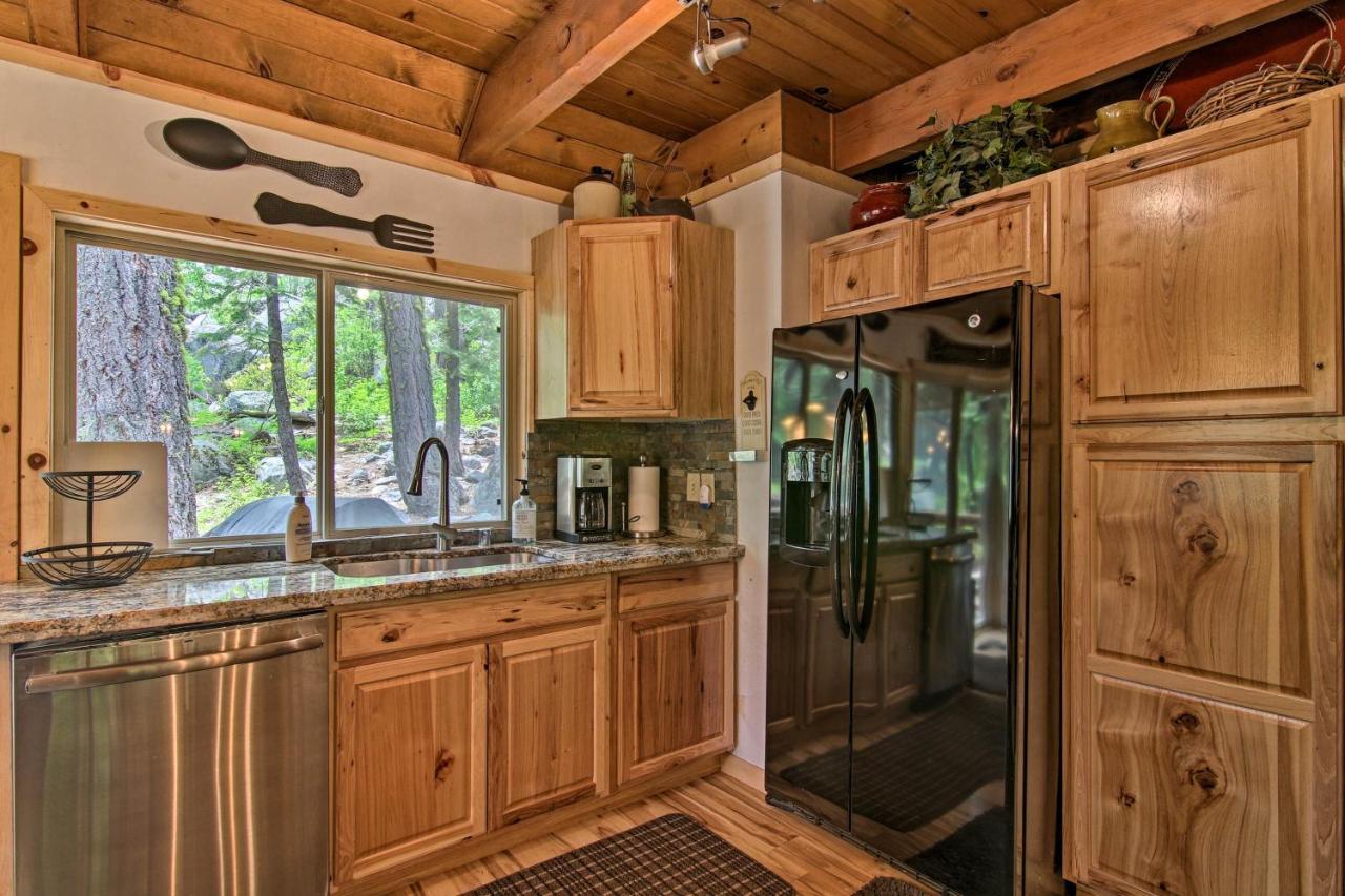 Private Tahoe Mtn Cabin Backing To The Forest! South Lake Tahoe Exterior photo
