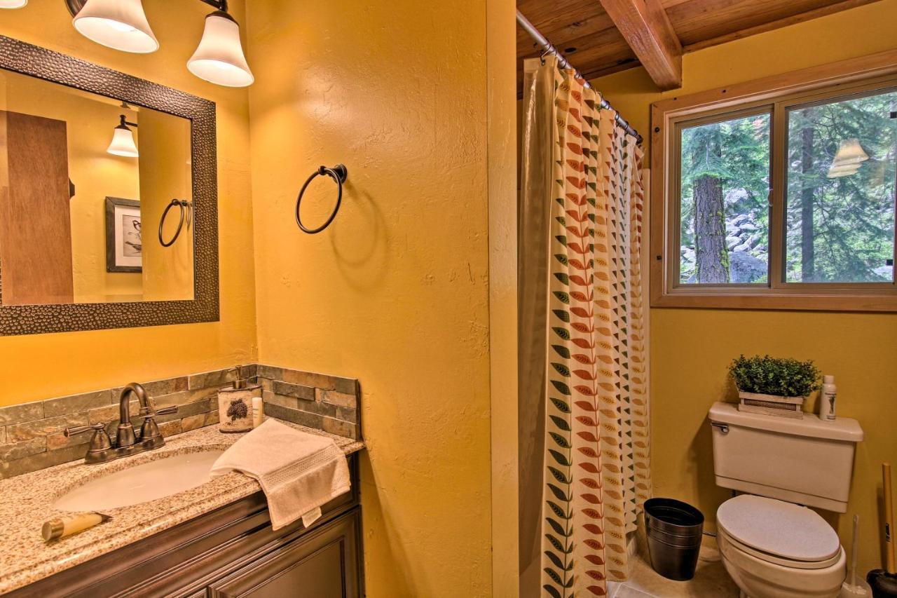Private Tahoe Mtn Cabin Backing To The Forest! South Lake Tahoe Exterior photo