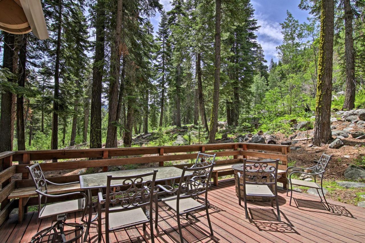 Private Tahoe Mtn Cabin Backing To The Forest! South Lake Tahoe Exterior photo